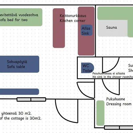 Vierastalo Koivu Apartament Hämeenlinna