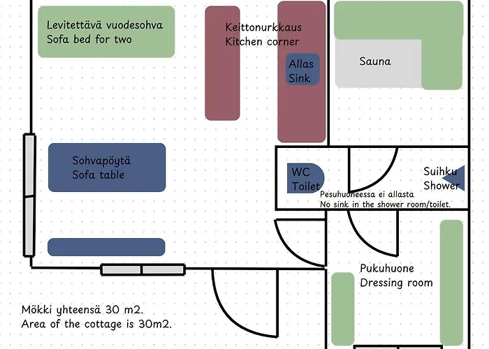 Vierastalo Koivu Daire Hämeenlinna